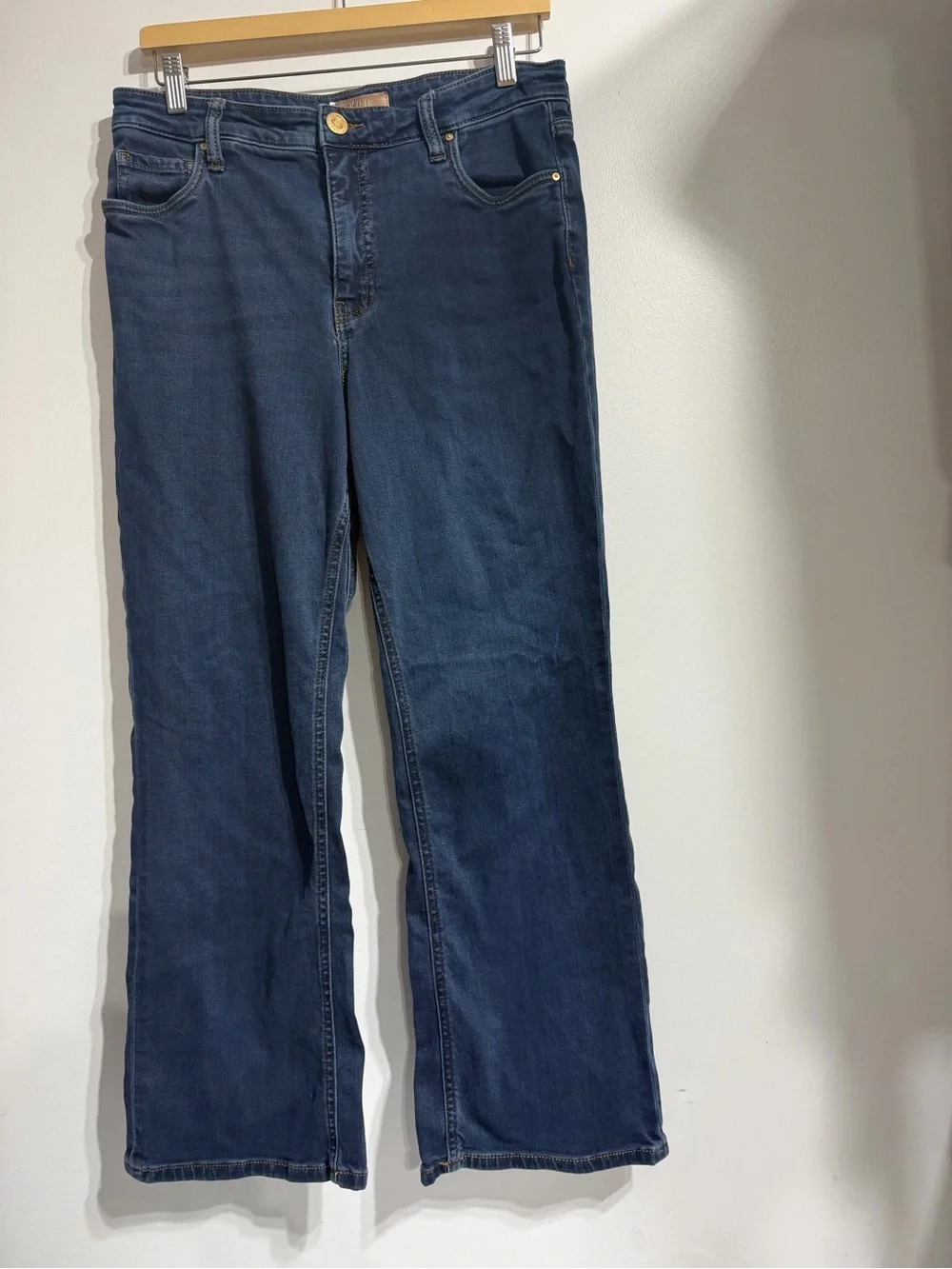 KUT from the Kloth Kelsey Fab Ab Ankle Flare Jeans - Size 10